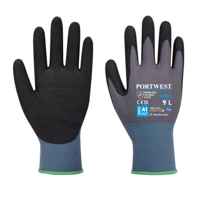 Portwest npr pro nitrile foam work gloves - ap65