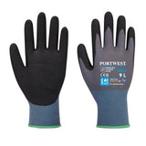 Portwest npr pro nitrile foam anti-microbial work gloves-ap65
