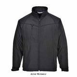 Portwest oregon 2 layer softshell work jacket - tk40