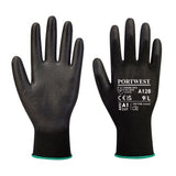 Portwest pu palm glove latex free work (12 pair pack)-a128