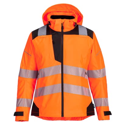 Portwest pw3 hi-vis women’s rain jacket ladies hi viz -pw389