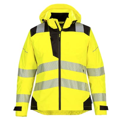 Portwest pw3 hi-vis women’s rain jacket ladies hi viz -pw389