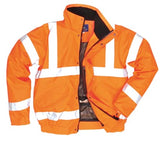 Portwest rail high viz mesh lined breathable class 3 bomber jacket ris 3279- rt62