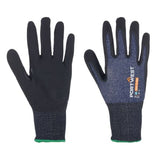 Portwest sg cut level c15 nitrile glove (pk12)-recycled pet bottles ecoap18