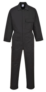 Portwest standard coverall boiler suit stud front - c802