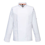 Portwest stretch mesh air pro long sleeve chefs jacket-c846