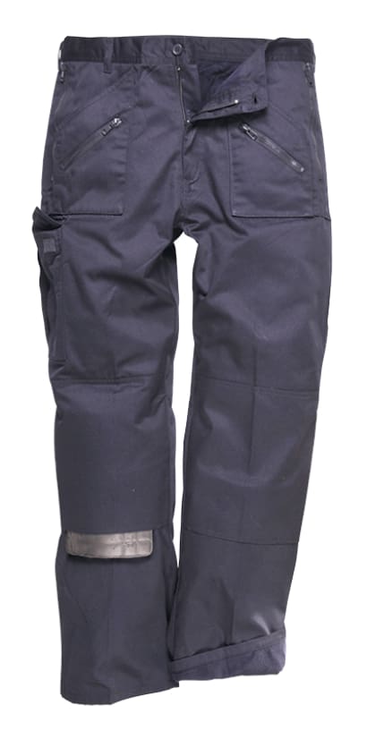 Portwest thermal lined action kneepad work trousers - c387