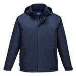 Portwest tk2 limax insulated ripstop waterproof hooded work jacket - s505