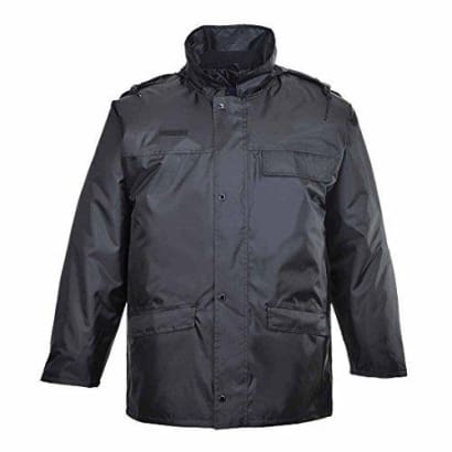 Portwest weatherproof security guarding work jacket - s534