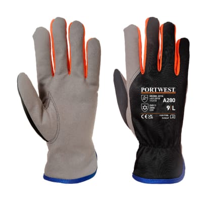 Portwest wintershield winter work fleece lined glove-a280