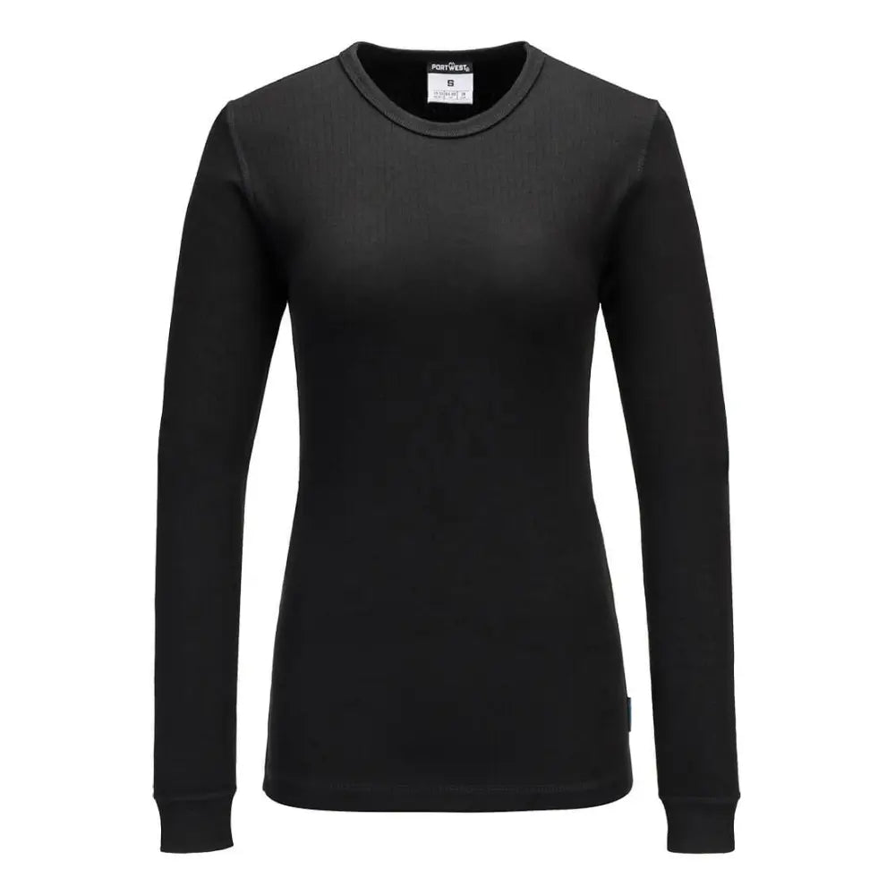 Portwest women’s thermal long sleeve t-shirt for workwear