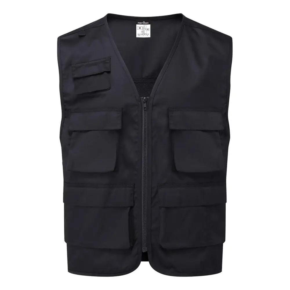 Portwest work vest c704 with ample storage and cool fit