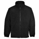 Portwest workwear mid weight aran fleece jacket- f205