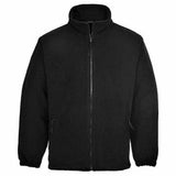 Black Portwest Workwear mid weight Aran Fleece Jacket- F205 Workwear Jackets & Fleeces Active-Workwear This Portwest mid weight Aran Jacket fleece is fantastic value for money and can be worn as part of a uniform or for leisure activities to provide extra warmth when needed. The anti-pill finish maintains the look of the garment for longer. Middle weight polar fleece with anti-pill finish for added warmth and comfort