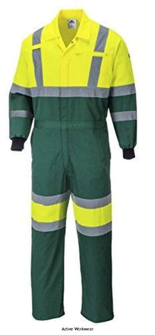 Portwest X emergency services Hi Vis Coverall Suit