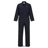 Portwest zip front kneepad coverall overall mechanic boiler suit-c815 boilersuits & onepieces portwest active workwear