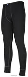Ultimate black thermal long johns for men by projob - stay warm in style
