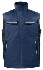 Projob 5704 padded bodywarmer vest gillet reflective detail