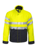 Projob 6407 high visibility work jacket padded