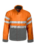 Projob 6407 high visibility work jacket padded