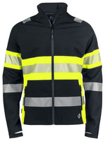 Projob 6442 high-vis waterproof stretch jacket