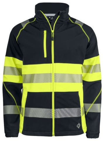 Projob 6443 high visibility softshell jacket - stay safe and comfortable