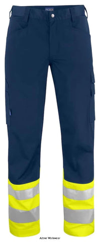 PROJOB 6533 HI VIS TROUSERS WAISTPANTS 20471 CLASS 1-646533