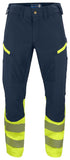 Projob hi vis workwear 6528 stretch service trousers class1