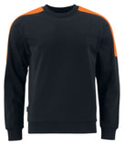 Projob workwear enhanced visibility 2125 cotton sweatshirt