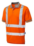 Pulsar rail spec orange hi vis polo shirt-pr176