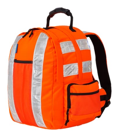 Pulsar rail spec hi vis orange back pack ruck sack -pr549