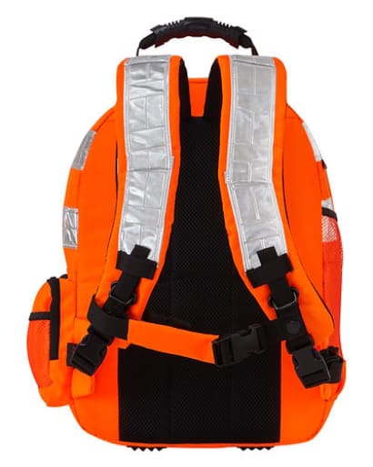 Pulsar rail spec hi vis orange back pack ruck sack -pr549