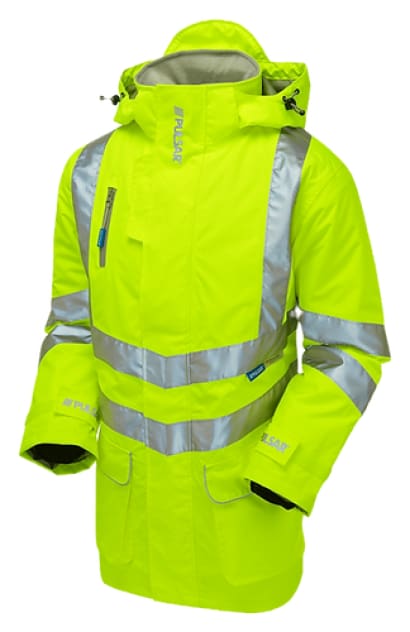 Pulsar hi viz unlined storm coat-p421