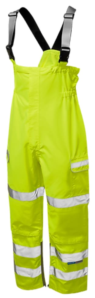 Pulsar hi vis men’s waterproof viz bib and brace overalls salopettes-p521