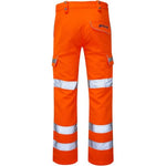 Pulsar rail ladies combat work trousers railway spec orange pants pr336lds