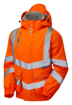 Pulsar rail hi vis orange mesh lined bomber jacket