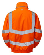 Pulsar rail hi vis orange mesh lined bomber jacket