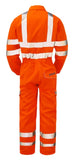 Pulsar rail spec orange combat coverall/boiler suit -pr339