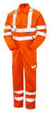 Pulsar rail spec orange combat coverall/boiler suit -pr339