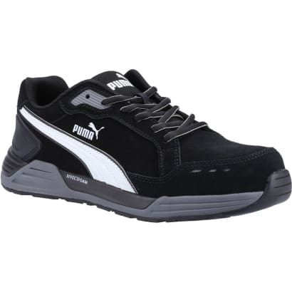 Puma safety airtwist black s3 composite esd lightweight trainer shoe