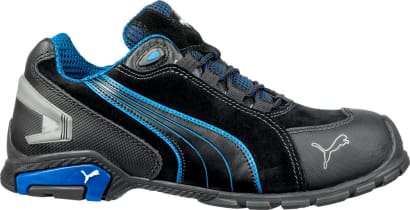 Puma rio black low s3 src safety trainer shoe aluminium toe composite midsole