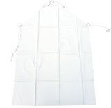 Pvc heavyweight work apron white 42’x36’ (pack of 10) click pahww42