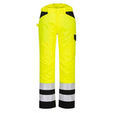 Pw2 hi vis service trouser anti scatch metal free - portwest pw241