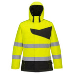 Pw2 hi vis waterproof winter jacket- portwest pw261