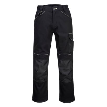 Pw3 mens cotton kneepad work trousers portwest pw301