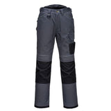 Pw3 men’s urban elasticated waist kneepad work trousers portwest t601