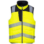 Pw3 segmented hi vis bodywarmer/ gilet class 2-ris 3279 portwest pw374