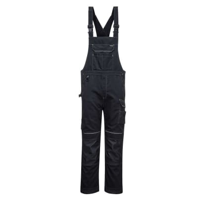 Pw3 urban work bib & brace kneepad pockets portwest pw346