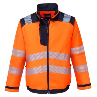 Pw3 vision hi-vis polycotton drivers work jacket portwest t500 ris 3279