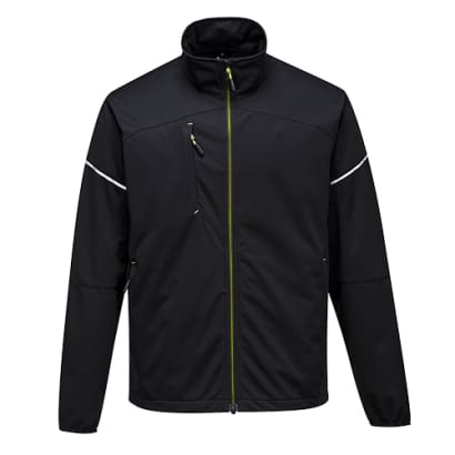 Pw3 windproof flex shell work jacket portwest t620